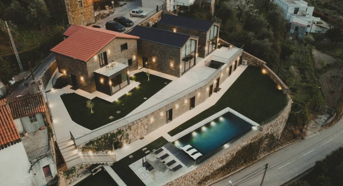 alojamento combarão da serra - empreendimento turístico, localizada em cortes do meio na serra da estrela