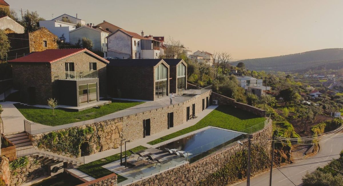 alojamento monteira da serra - empreendimento turístico, localizada em cortes do meio na serra da estrela